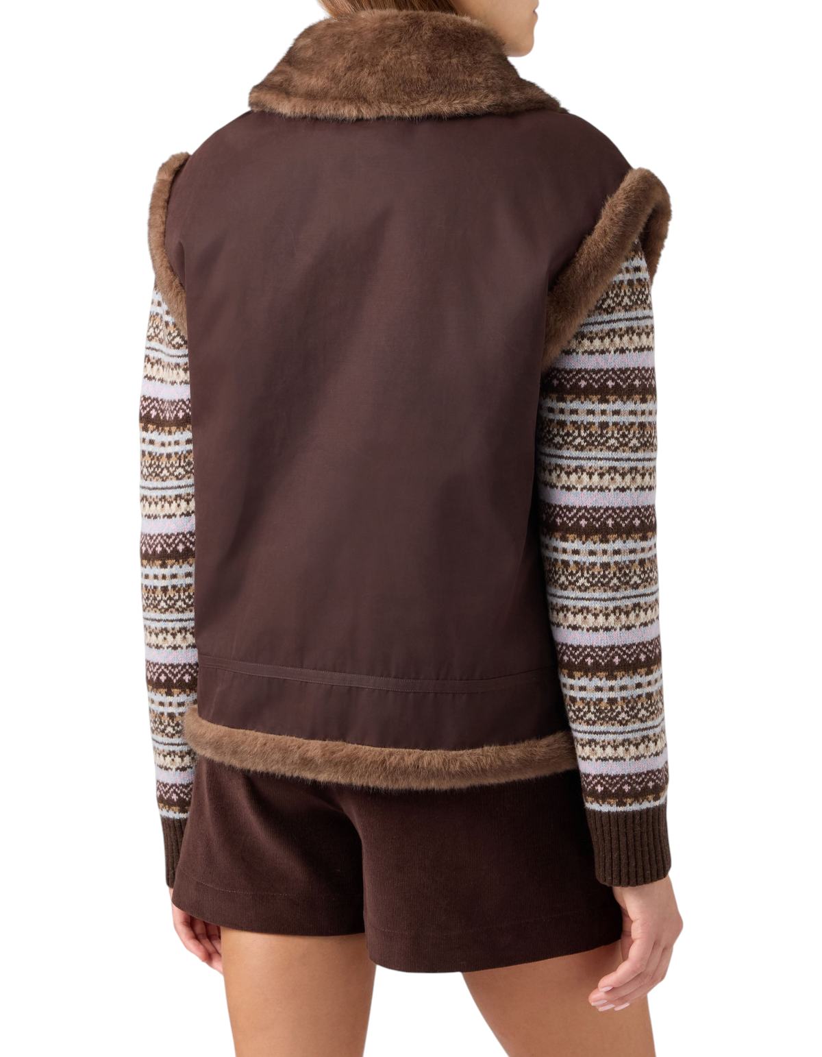 MC2 Saint Barth Gilet Hesketh Wax Fur 18D – immagine ufficiale 4
