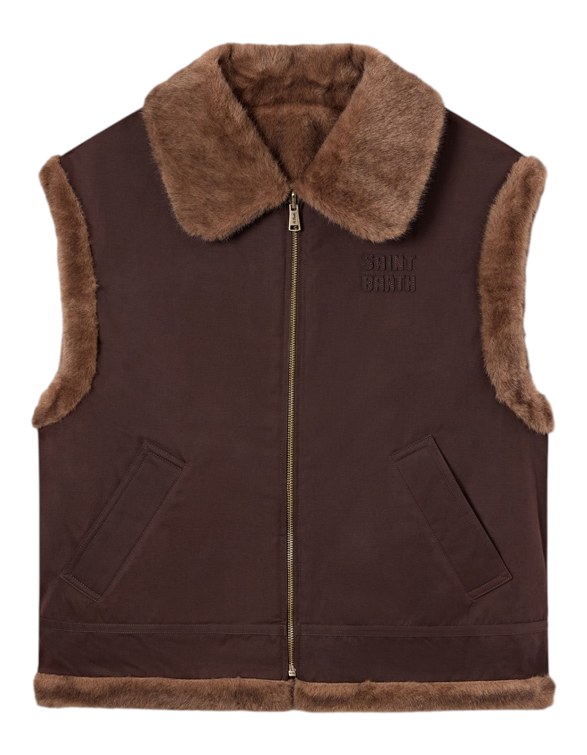 MC2 Saint Barth Gilet Hesketh Wax Fur 18D – immagine ufficiale 1