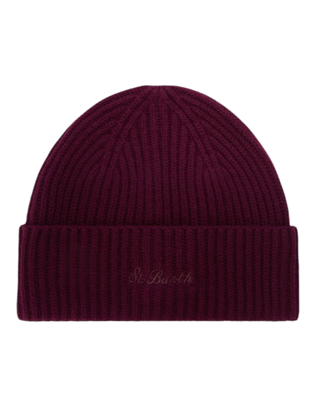MC2 Saint Barth Moss Wool Aubergine — vista frontale