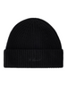MC2 Saint Barth cuffia Moss Wool nera — fronte