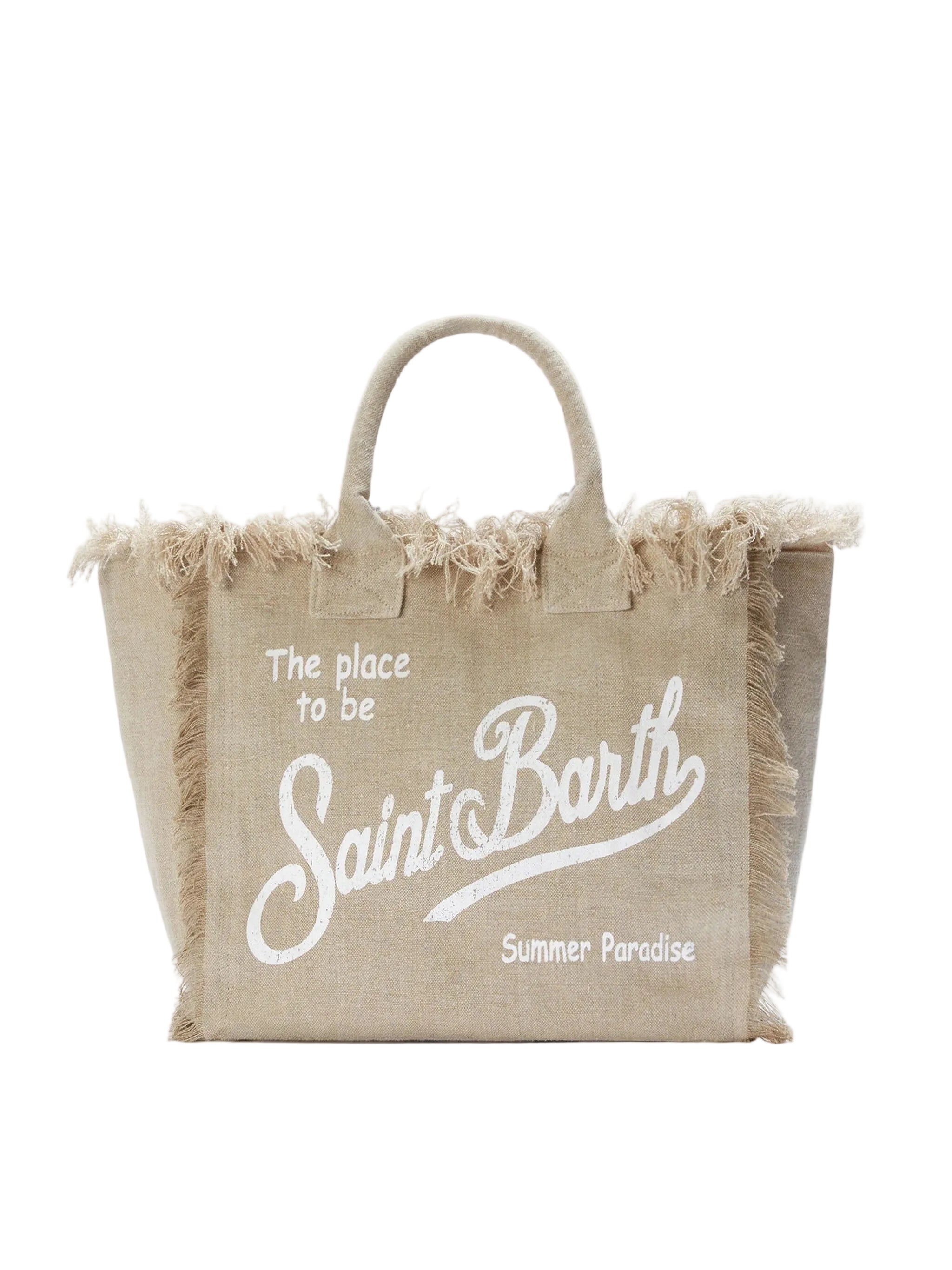 Borsa Vanity In Lino 11 Beige