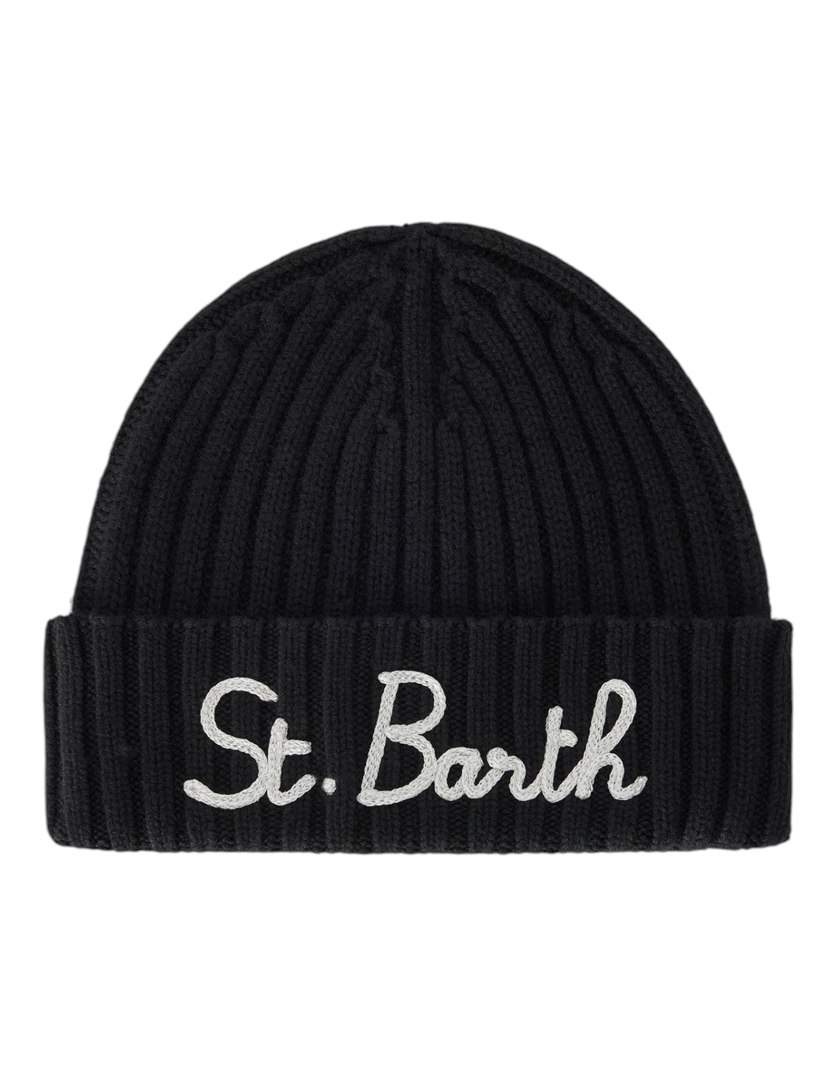 MC2 Saint Barth cuffia Wengen St Barth nera — fronte