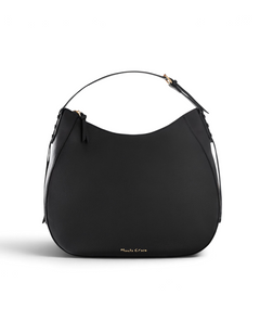 Borsa Hobo Morbida con Manico Regolabile Nero Manila Grace - immagine 1