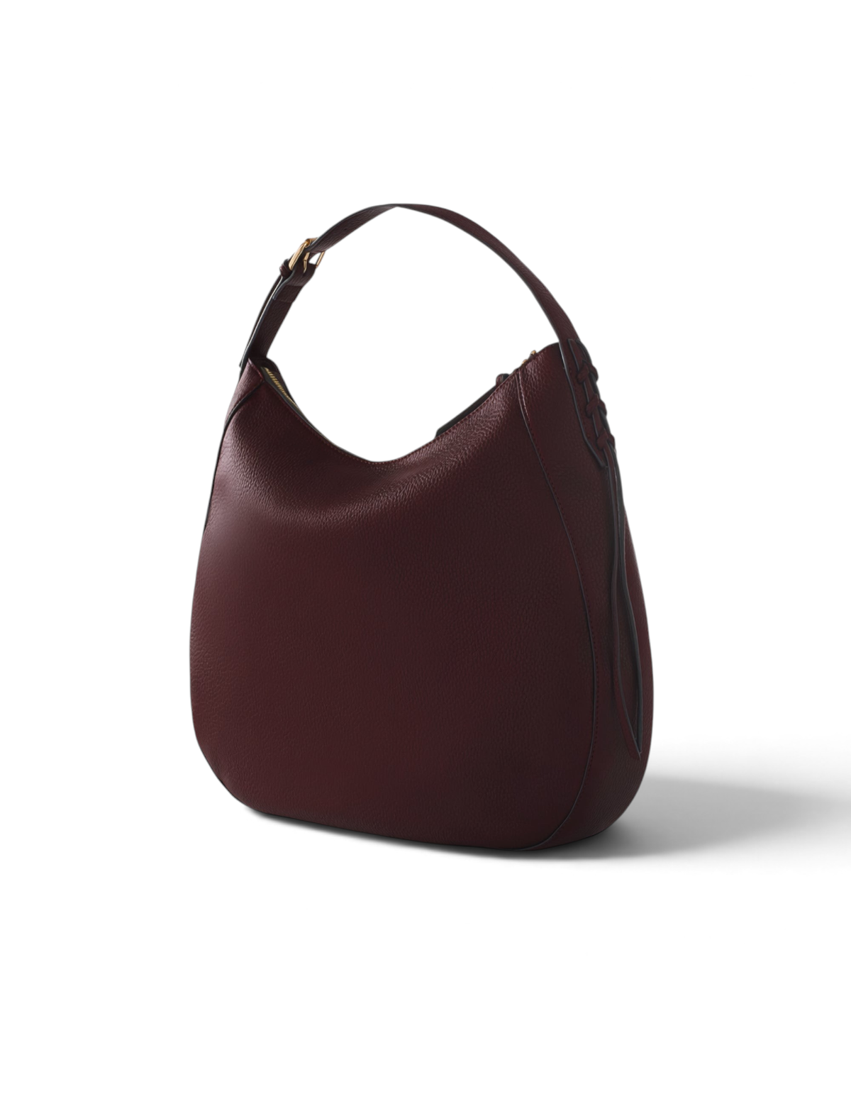Borsa Hobo Morbida con Manico Regolabile Bordeaux Manila Grace - immagine 3