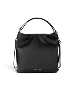 Zaino Trasformabile in Eco Pelle Nero Manila Grace - immagine 1