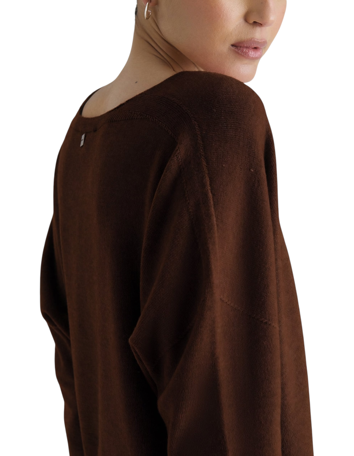 Maglione con Scollo a V Potting Soil Manila Grace - immagine 3