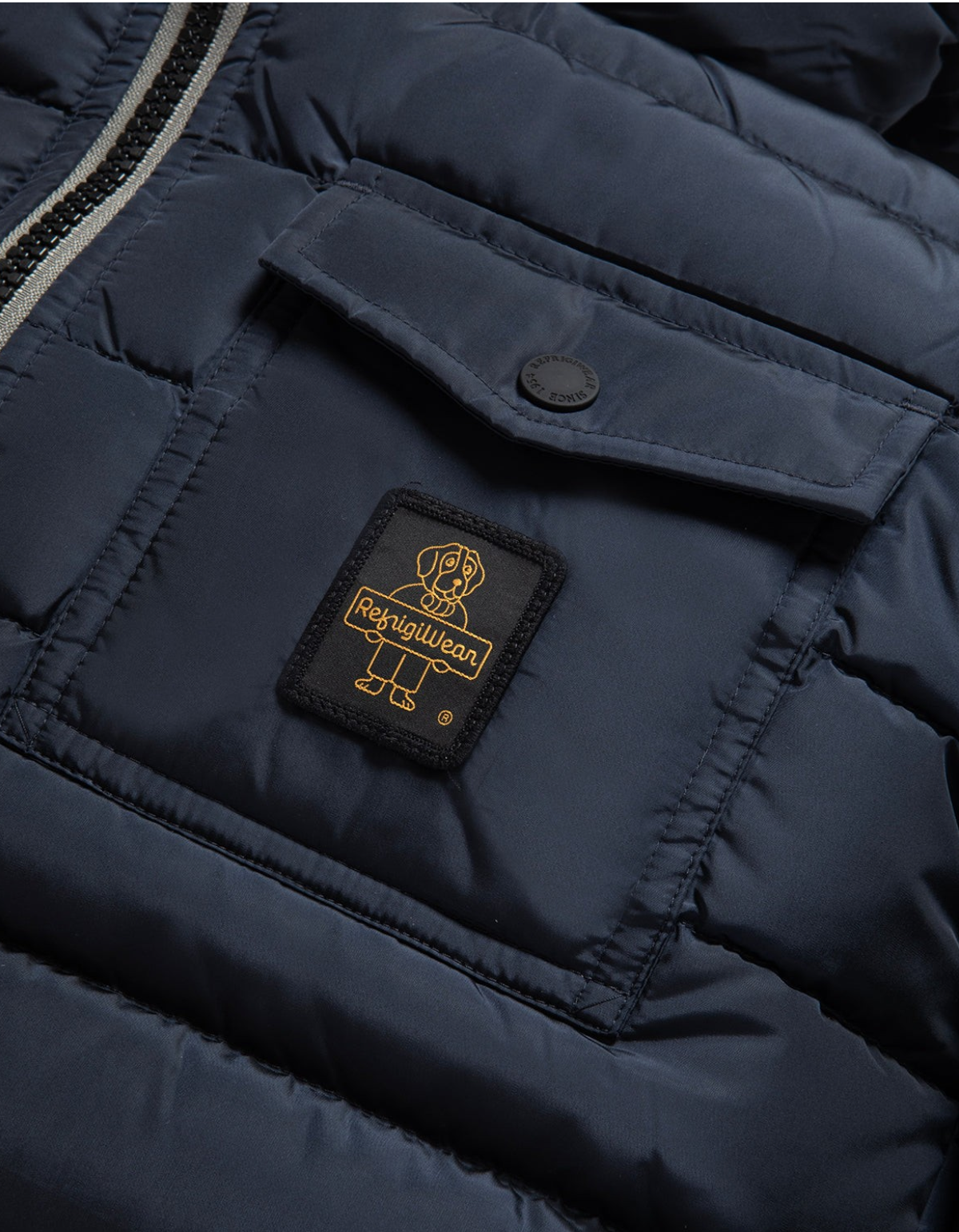 RefrigiWear Piumino Uomo Hunter Dark Blue - foto ufficiale 4