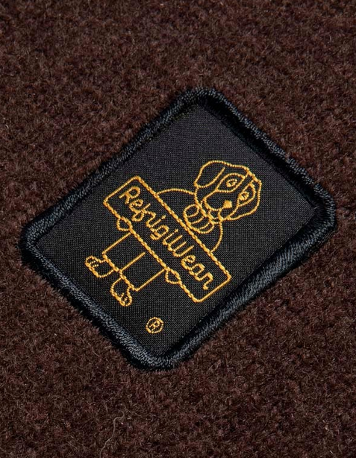 RefrigiWear Maglione con Zip Spencer Coffee - foto ufficiale 4