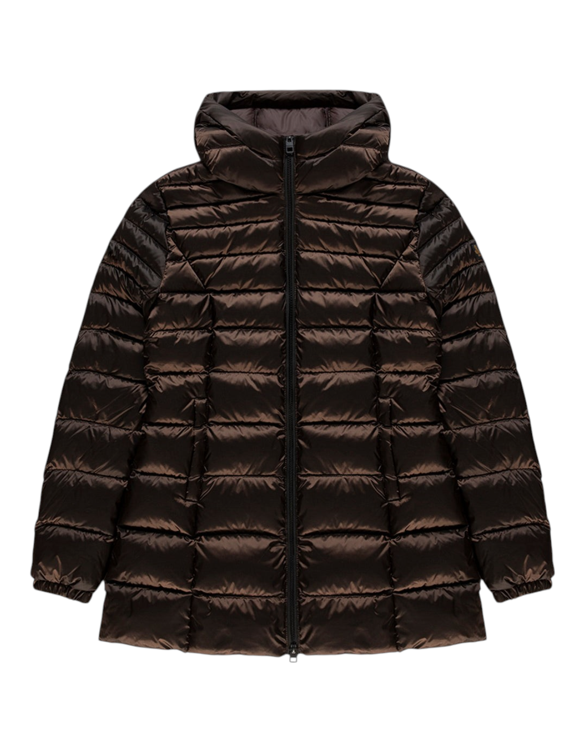 RefrigiWear Piumino Lungo Donna Long Mead Black Coffee - vista principale