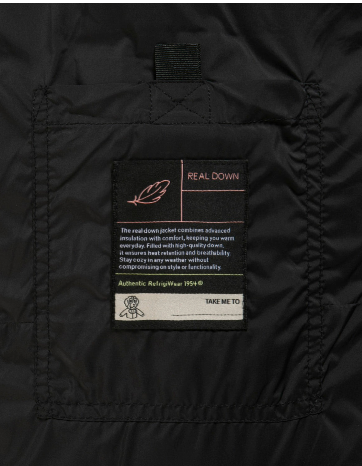 RefrigiWear Piumino Donna Braffy Black - foto ufficiale 7