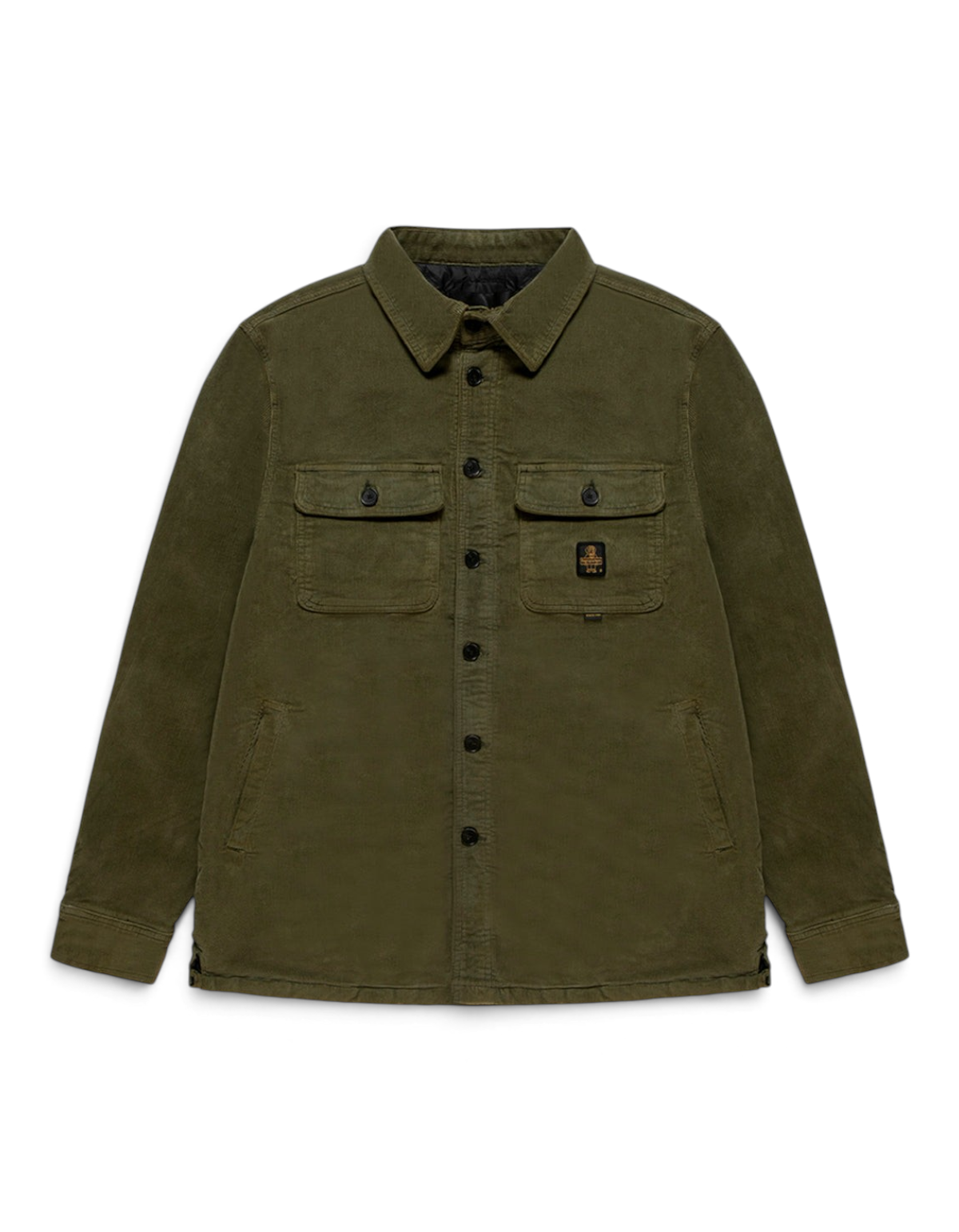 RefrigiWear Overshirt in Velluto Jungle Forest - vista principale