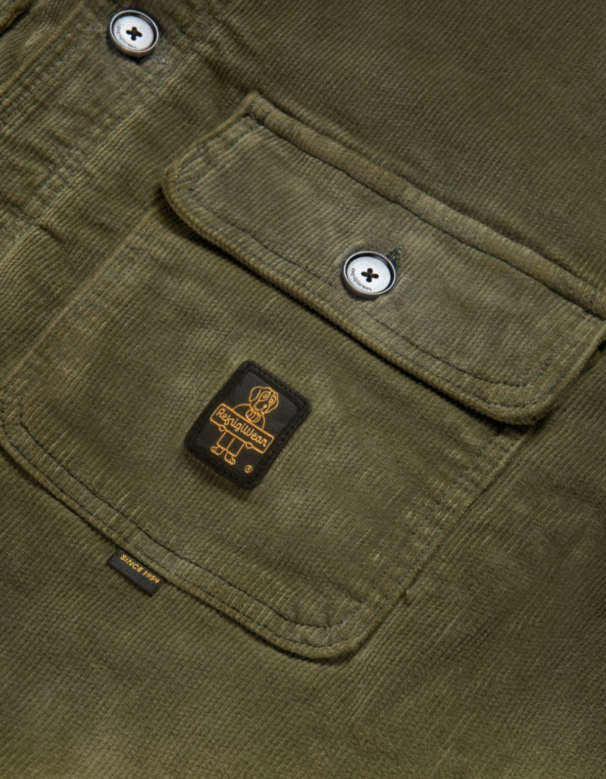 RefrigiWear Overshirt in Velluto Jungle Forest - foto ufficiale 5