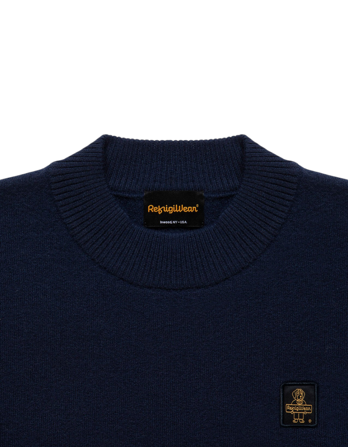 RefrigiWear Maglione in Lana Trek Dark Blue - foto ufficiale 2