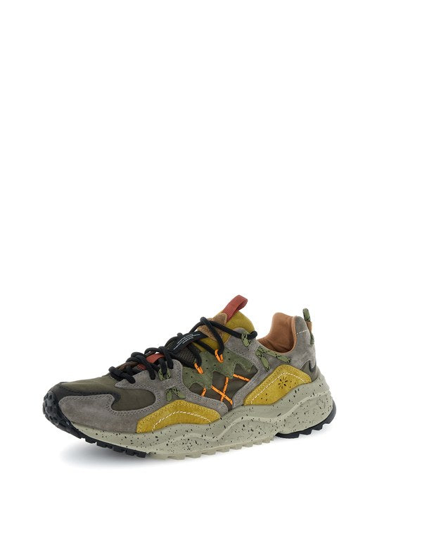 Sneaker Yamabushi Man Suede/Nylon Mud-Dark Brown-Acid - Immagine 5