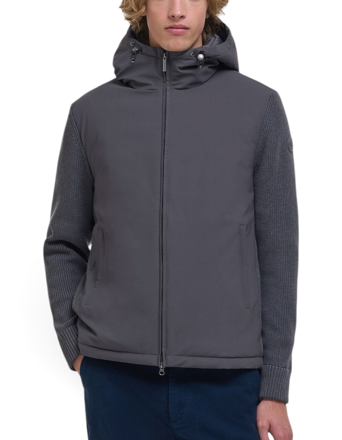 Colmar Originals Giacca ibrida grigio street, vista posteriore