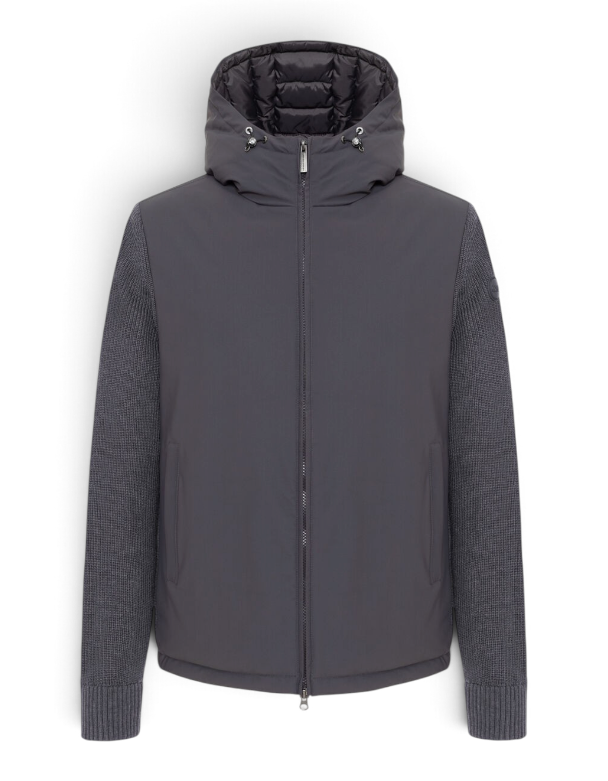 Colmar Originals Giacca ibrida grigio street, indossato, vista frontale
