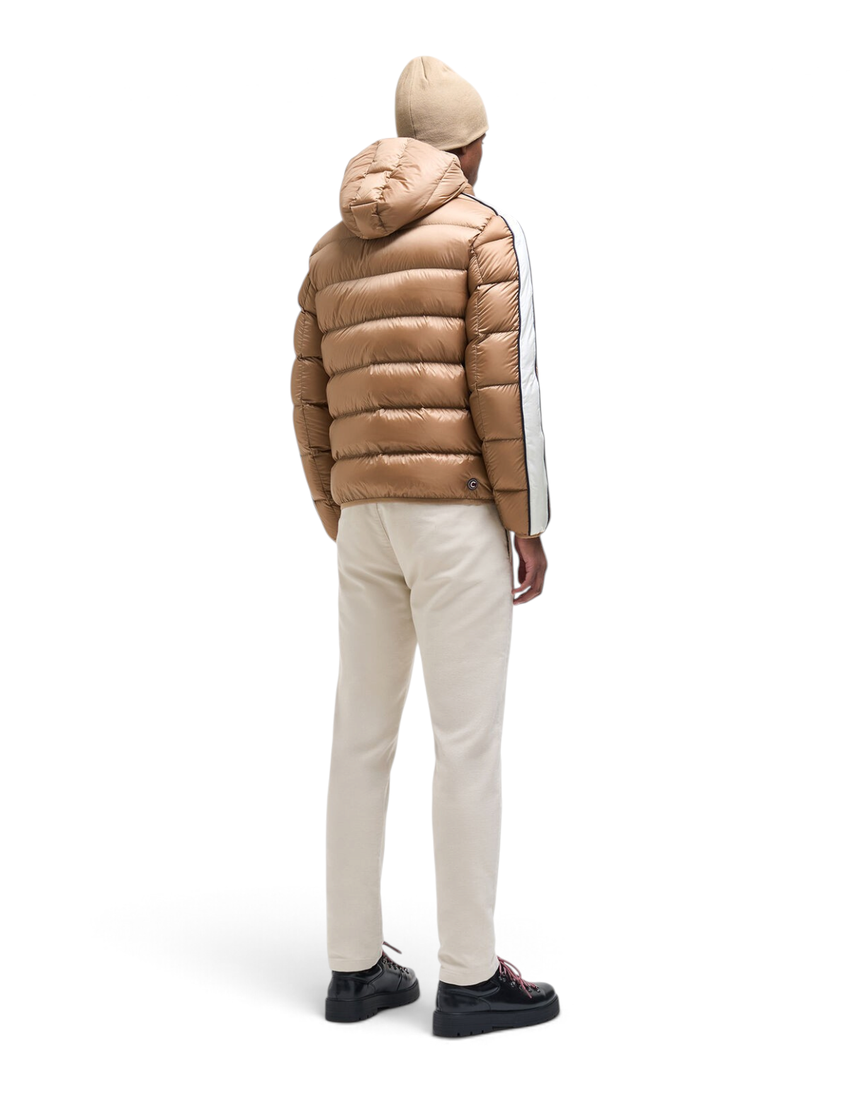 Colmar Originals Piumino Heritage con cappuccio beige Marrakech, dettaglio del capo