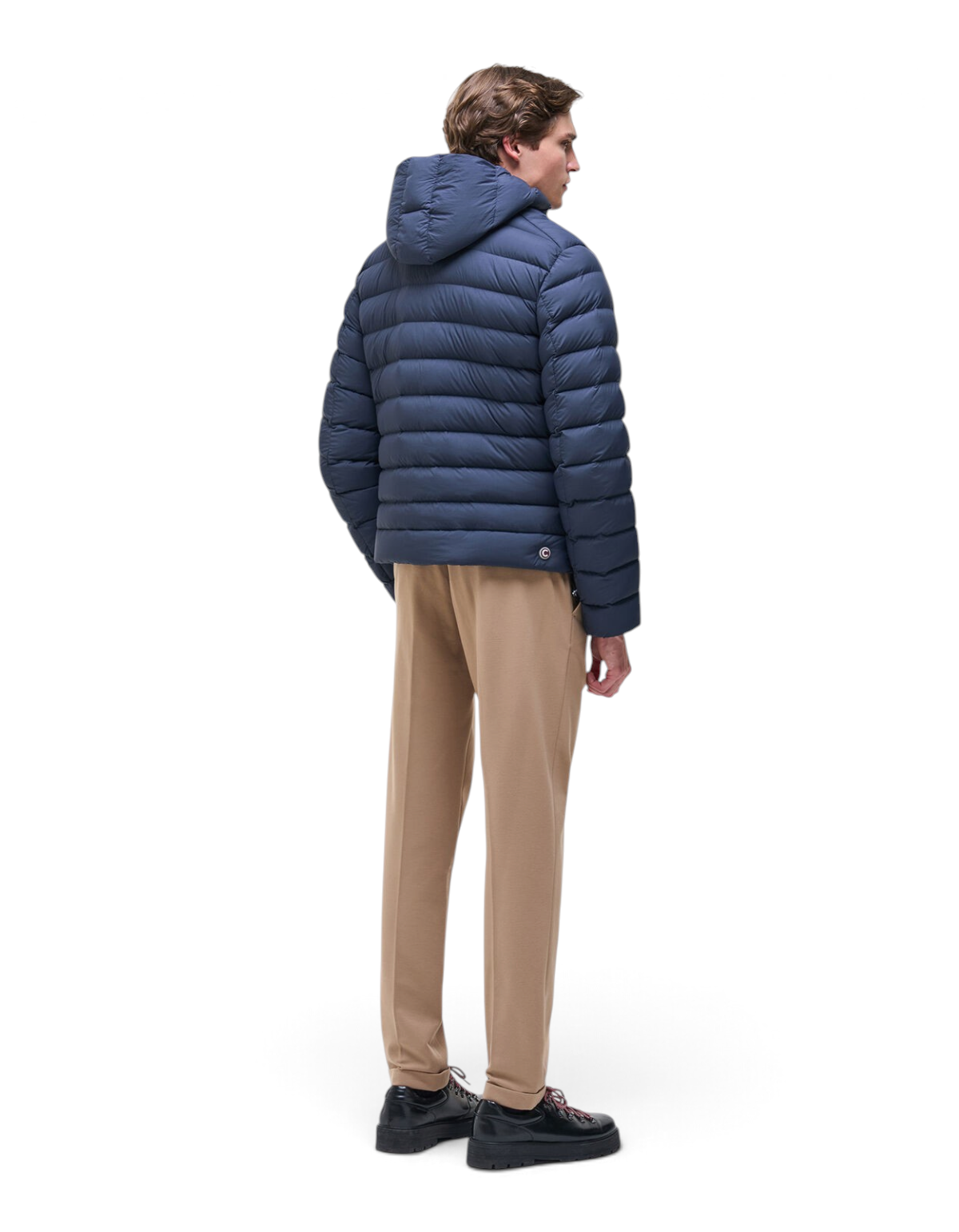 Colmar Originals Piumino opaco con cappuccio blu navy, dettaglio del capo