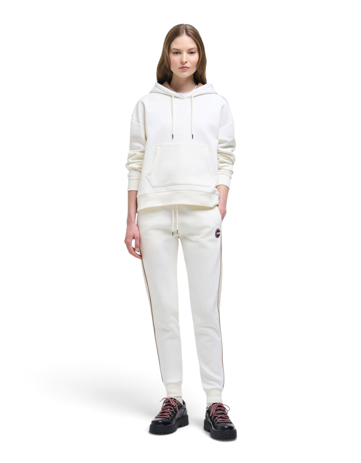 Colmar Originals Pantaloni della tuta Heritage bianco tofu, vista posteriore