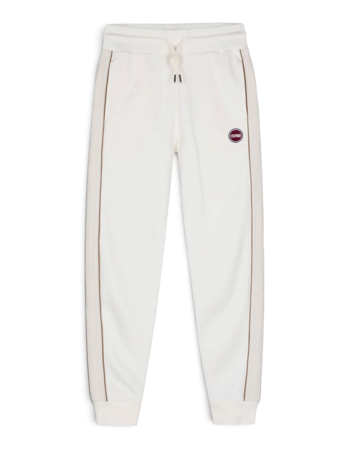 Colmar Originals Pantaloni della tuta Heritage bianco tofu, indossato, vista frontale