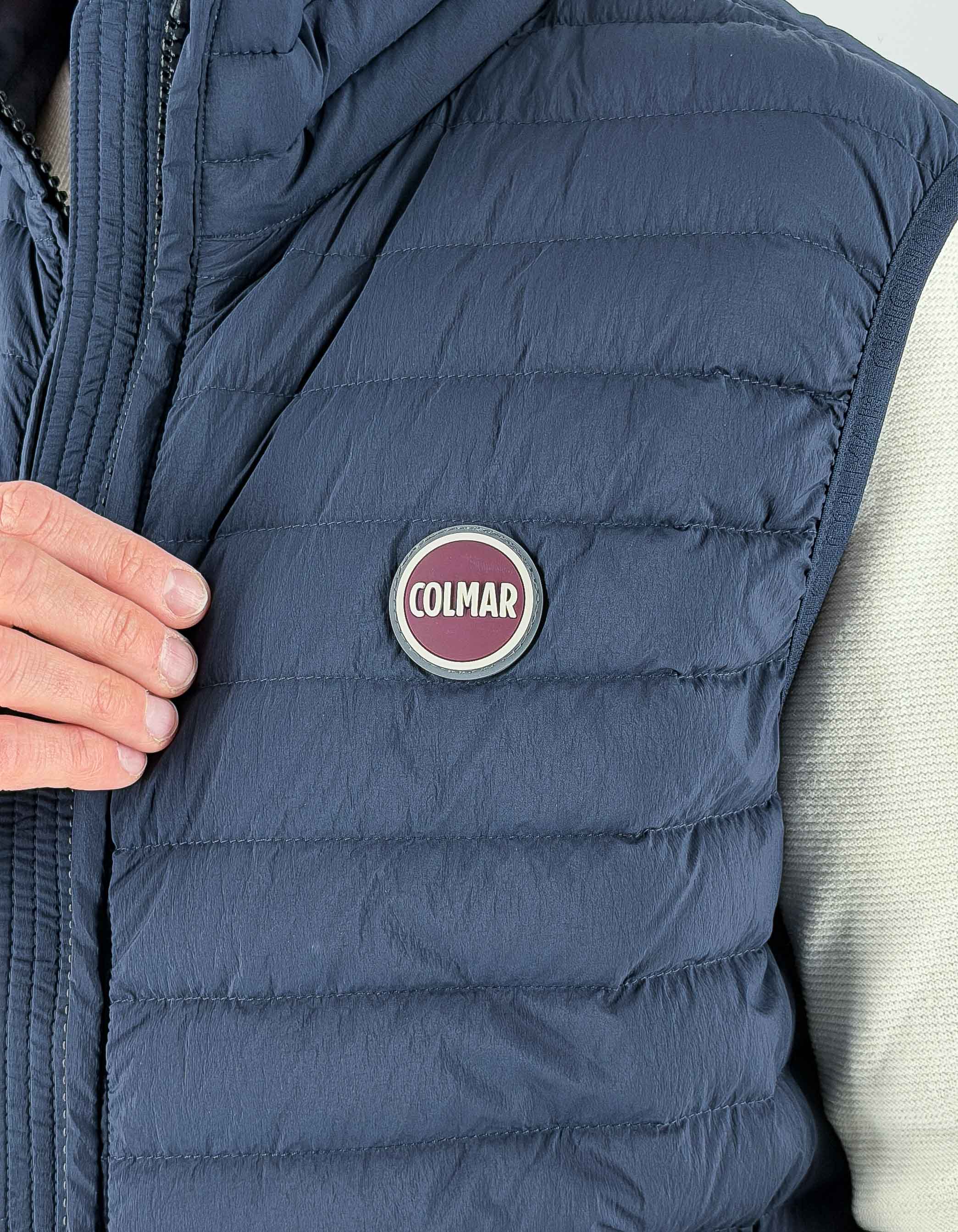 Colmar Originals Gilet 100gr Uomo, Dark Blue – dettaglio prodotto 2 – Master SKU COL_IN251248_4ZP_68