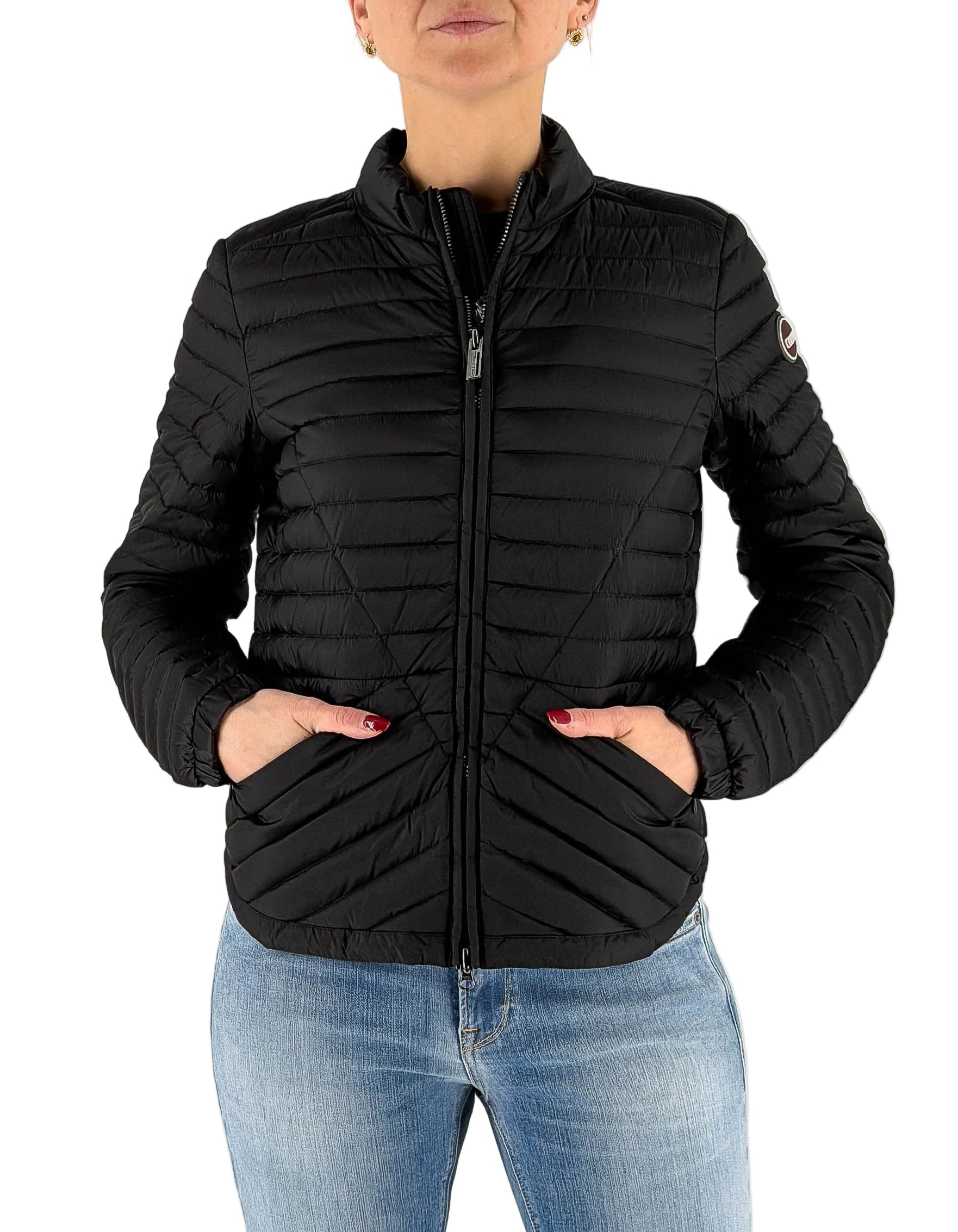 Colmar Originals Piumino 100gr Donna Collo In Piedi, Nero – vista principale – Master SKU COL_IN252214_2YO_99