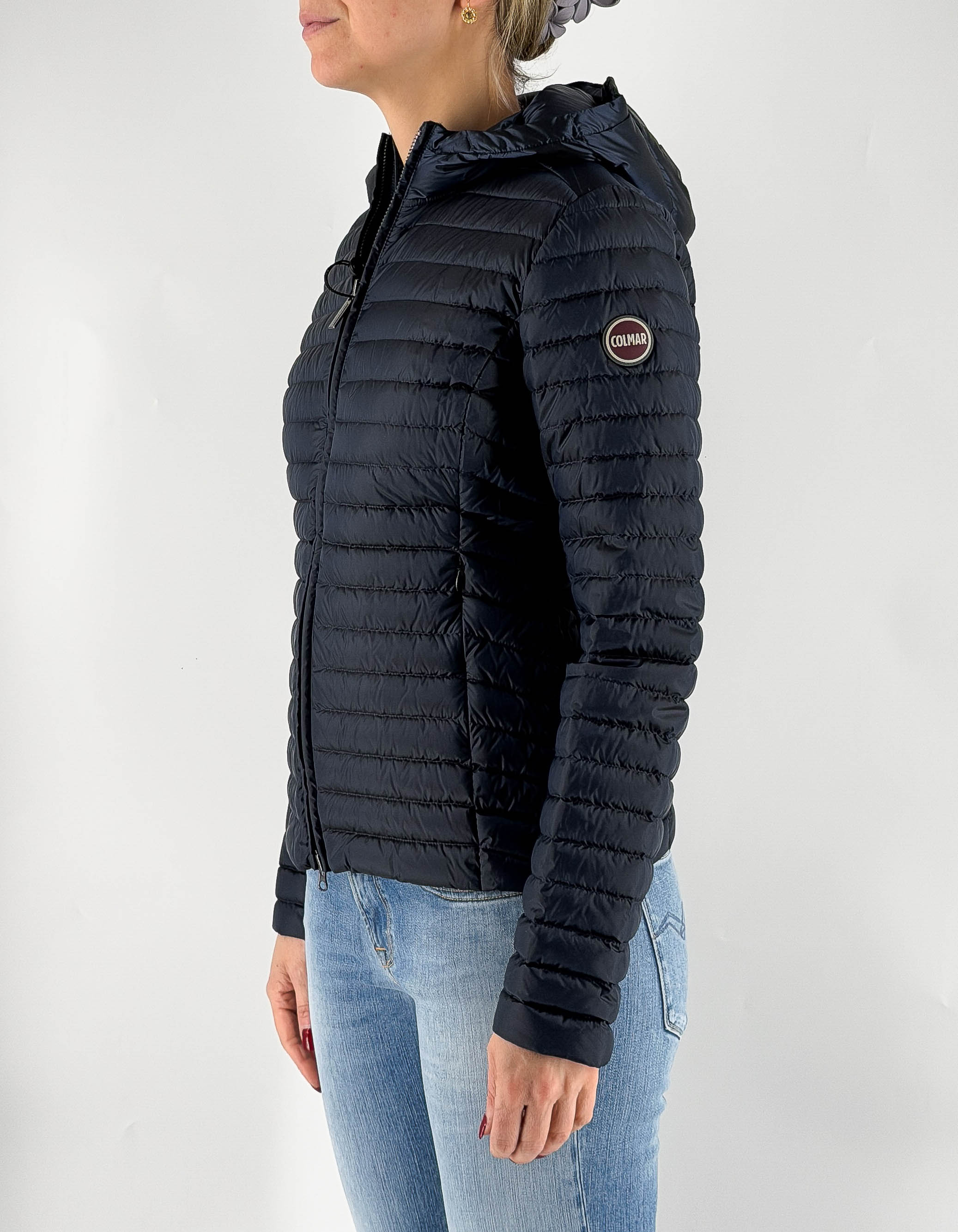 Colmar Originals Piumino 100gr Donna Con Cappuccio, Navy – dettaglio prodotto 4 – Master SKU COL_IN252213_2YO_68