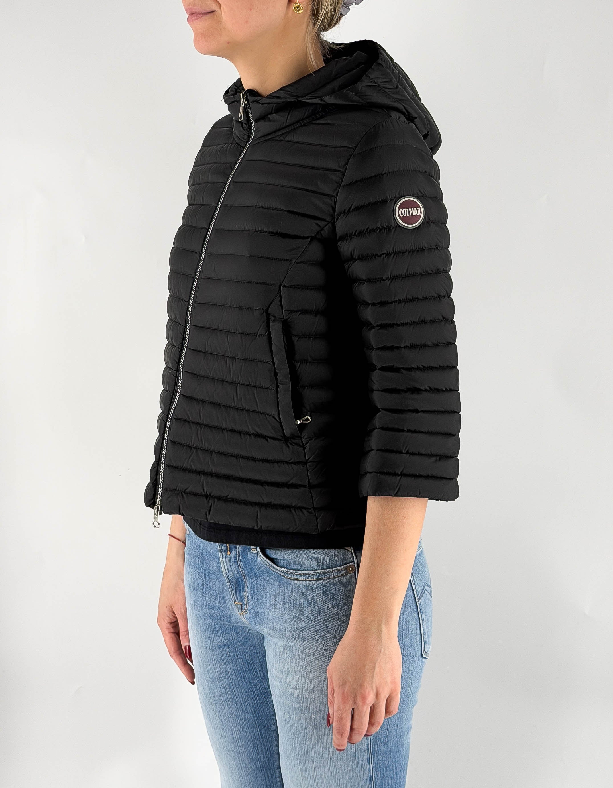 Colmar Originals Piumino 100gr Donna Manica 3/4, Black – dettaglio prodotto 3 – Master SKU COL_2172_9VX_99