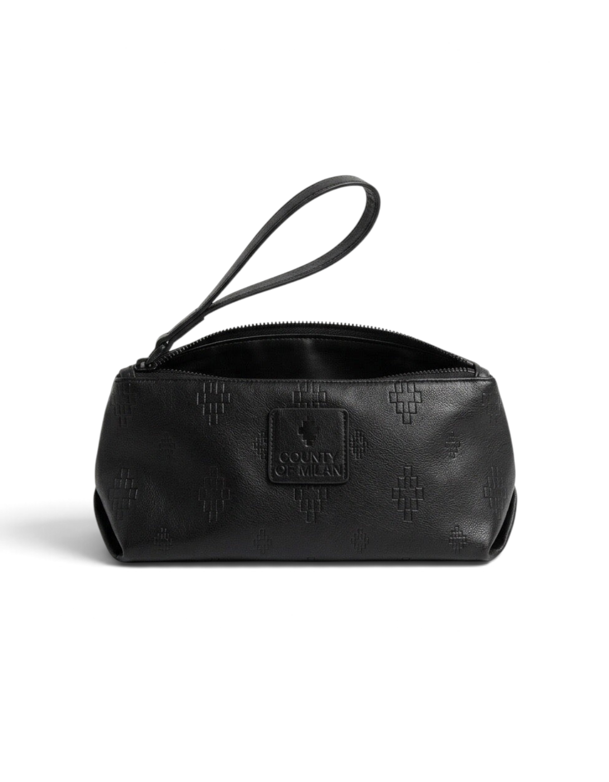 Marcelo Burlon - County Of Milan Beauty Case Textured Nero COMAF261056