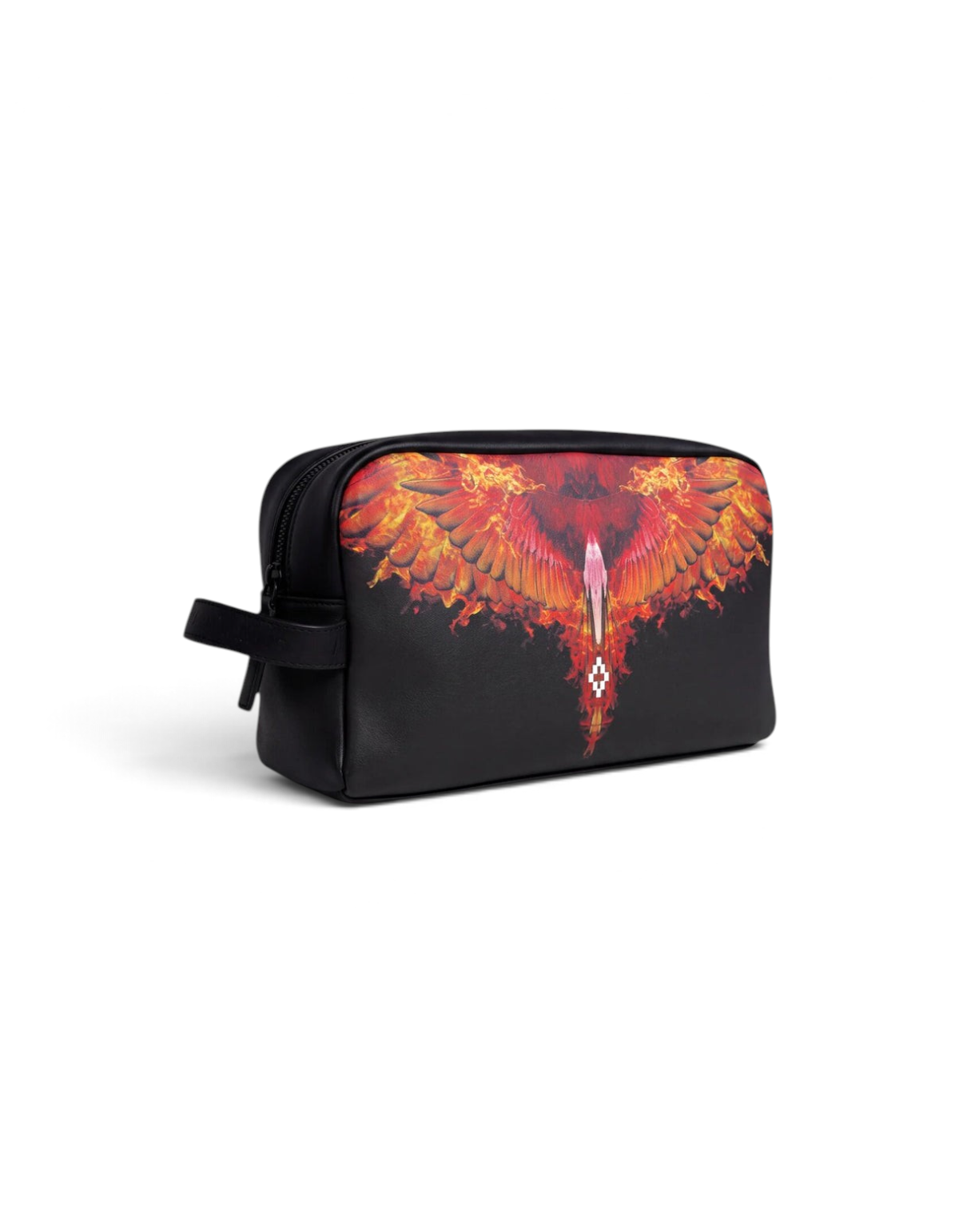 Marcelo Burlon - County Of Milan Beauty Case Smooth Nero/Fire Wings COMAF261023