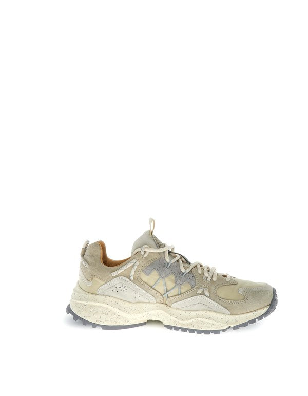 Sneaker Yamabushi Uni Cow Suede Taupe-Beige - Immagine 3