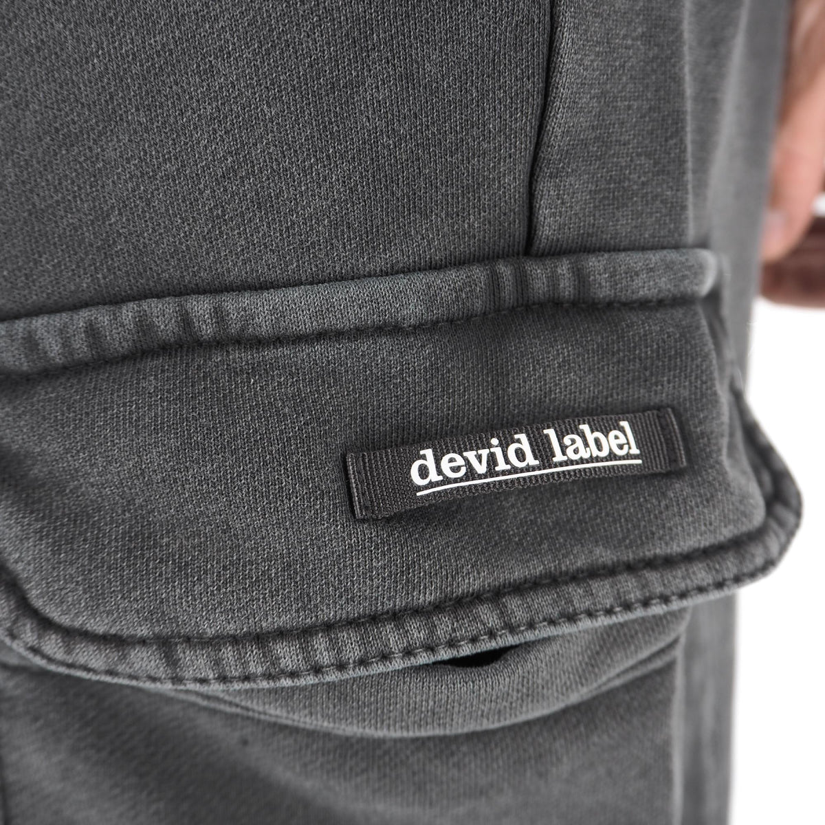 Devid Label Aberdeen - Pantalone in Felpa - Comfort, Nero – dettaglio prodotto 5 – Master SKU DL_ABERDEEN NERO