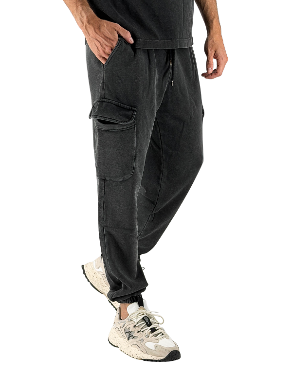 Devid Label Aberdeen - Pantalone in Felpa - Comfort, Nero – dettaglio prodotto 7 – Master SKU DL_ABERDEEN NERO