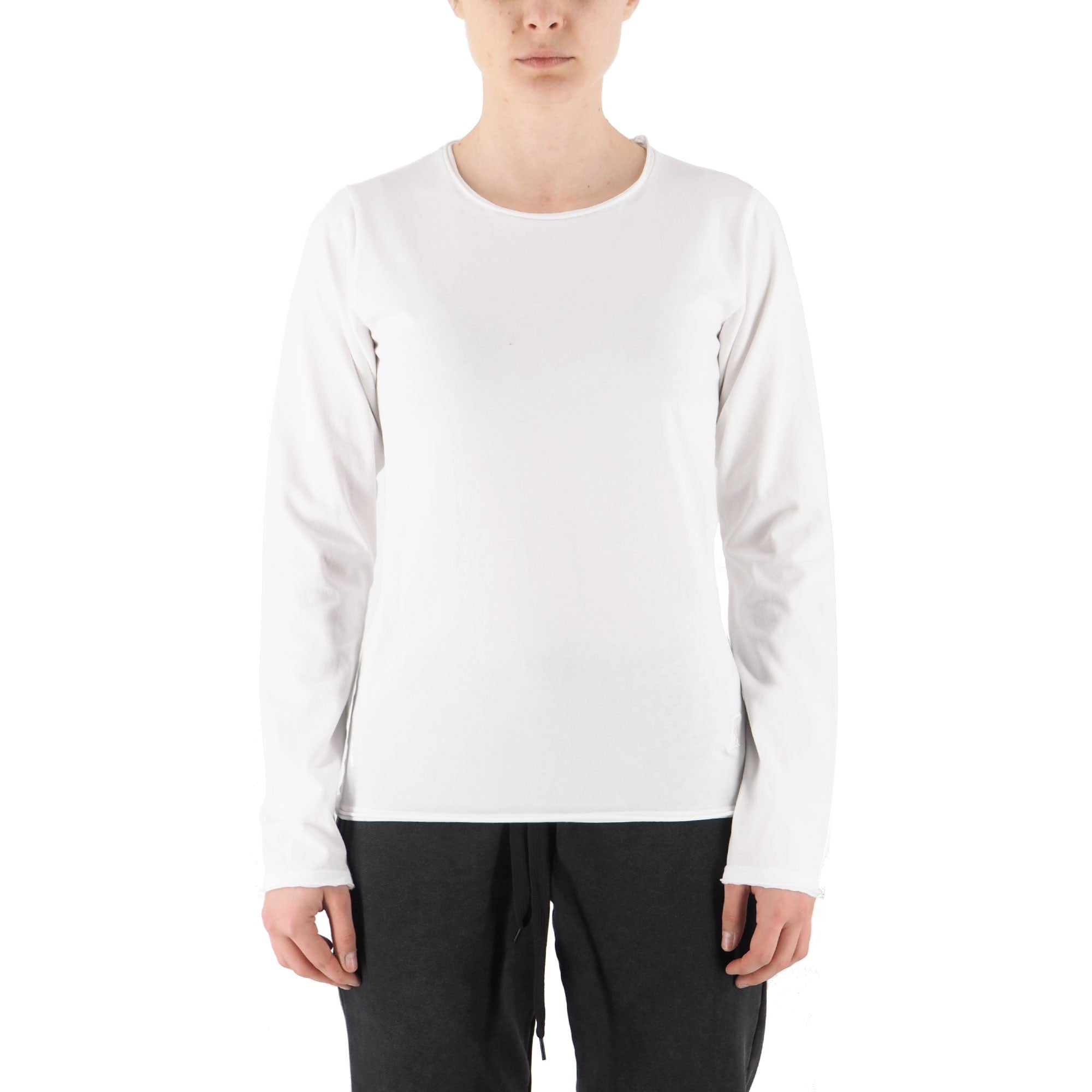 Devid Label Alicante - T-shirt Manica Lunga - Essential, Bianco – dettaglio prodotto 3 – Master SKU DL_ALICANTE BIANCO