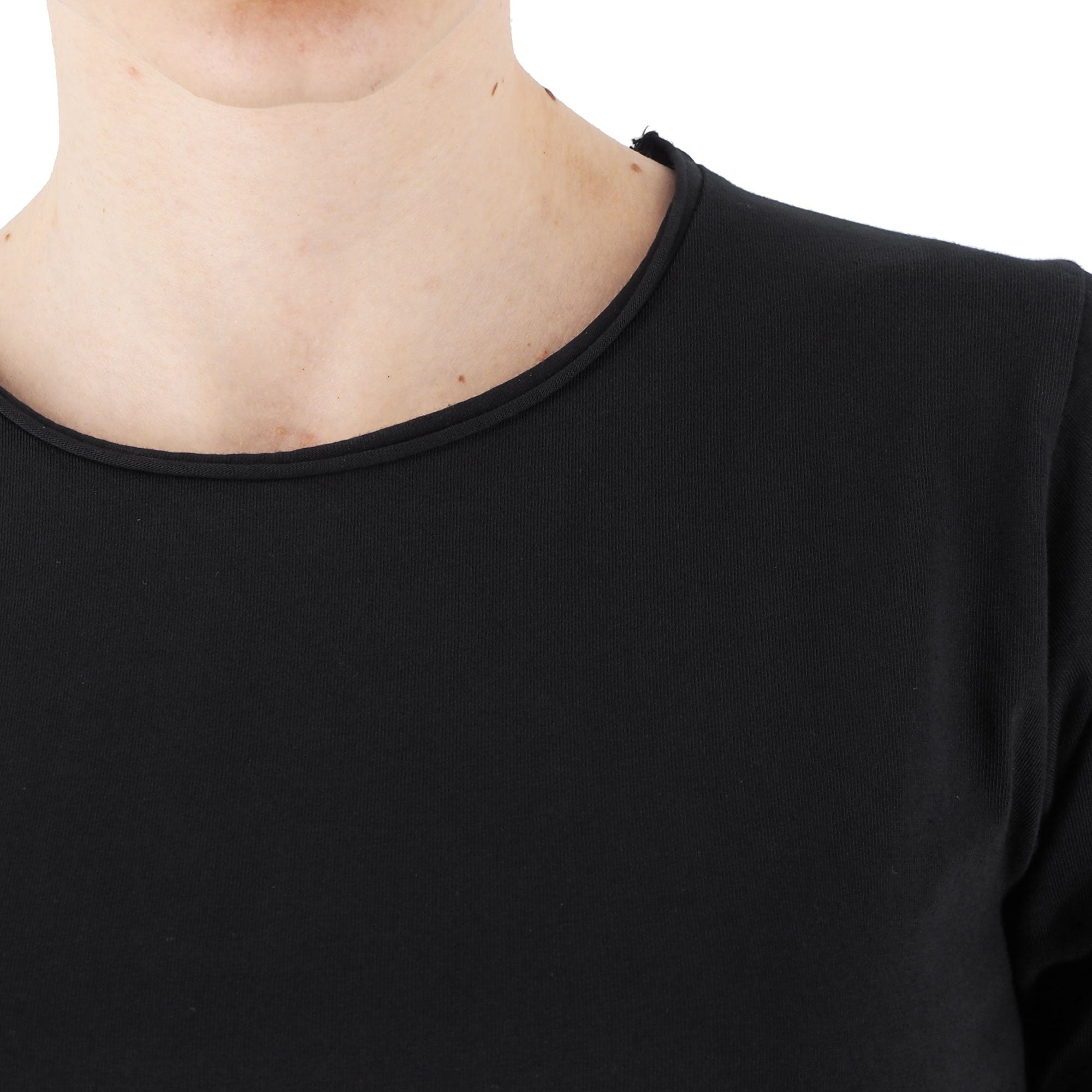 Devid Label Alicante - T-shirt Manica Lunga - Essential, Nero – dettaglio prodotto 2 – Master SKU DL_ALICANTE NERO