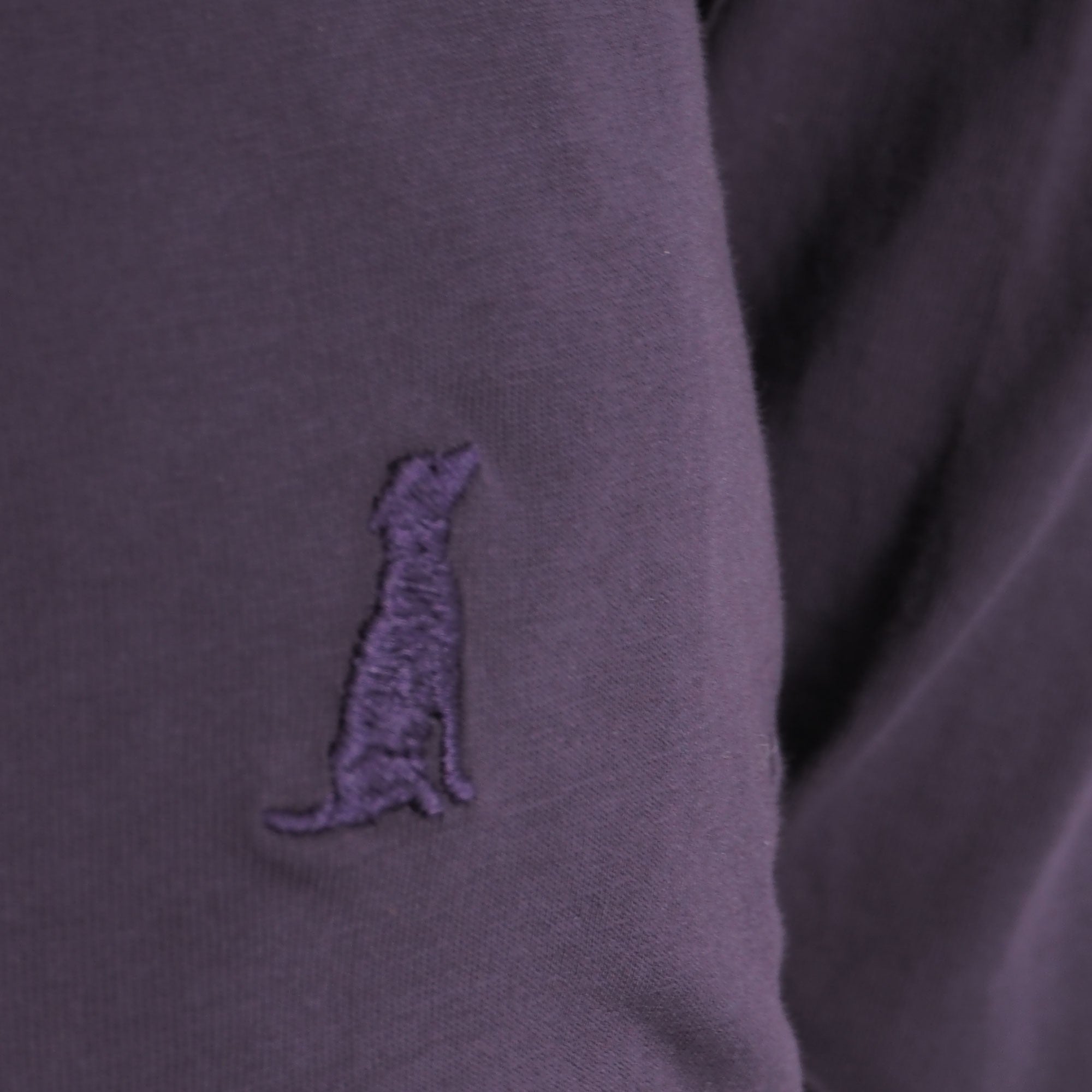 Devid Label Alicante - T-shirt Manica Lunga - Essential, Viola – dettaglio prodotto 2 – Master SKU DL_ALICANTE VIOLA SCURO