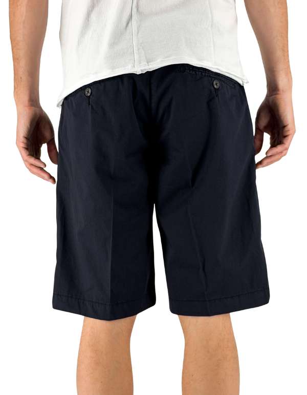 Devid Label Amalfi - Bermuda con Pences - Chic, Blu Navy – dettaglio prodotto 3 – Master SKU DL_AMALFIESS2020_C5_BLUNAVY