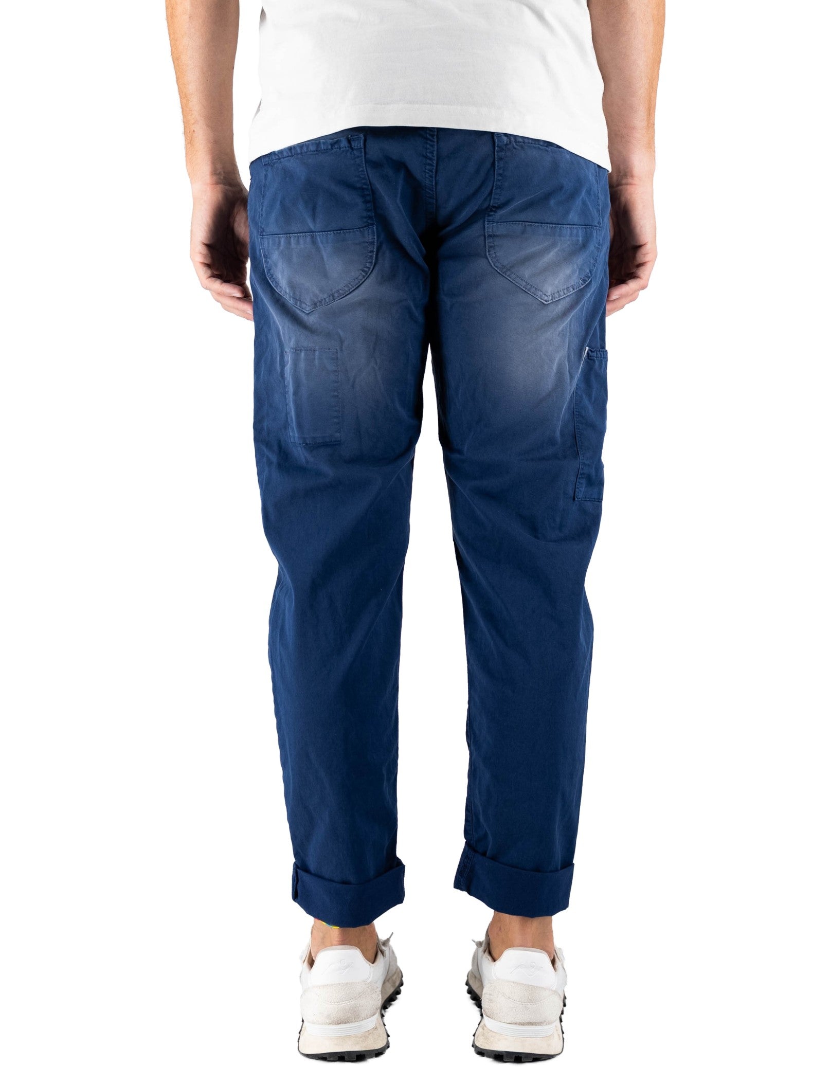 Devid Label Belfast - Pantalone Carpenter - Vintage, Blu – dettaglio prodotto 4 – Master SKU DL_CARPENTER_ESS1081_BLU_ROYAL