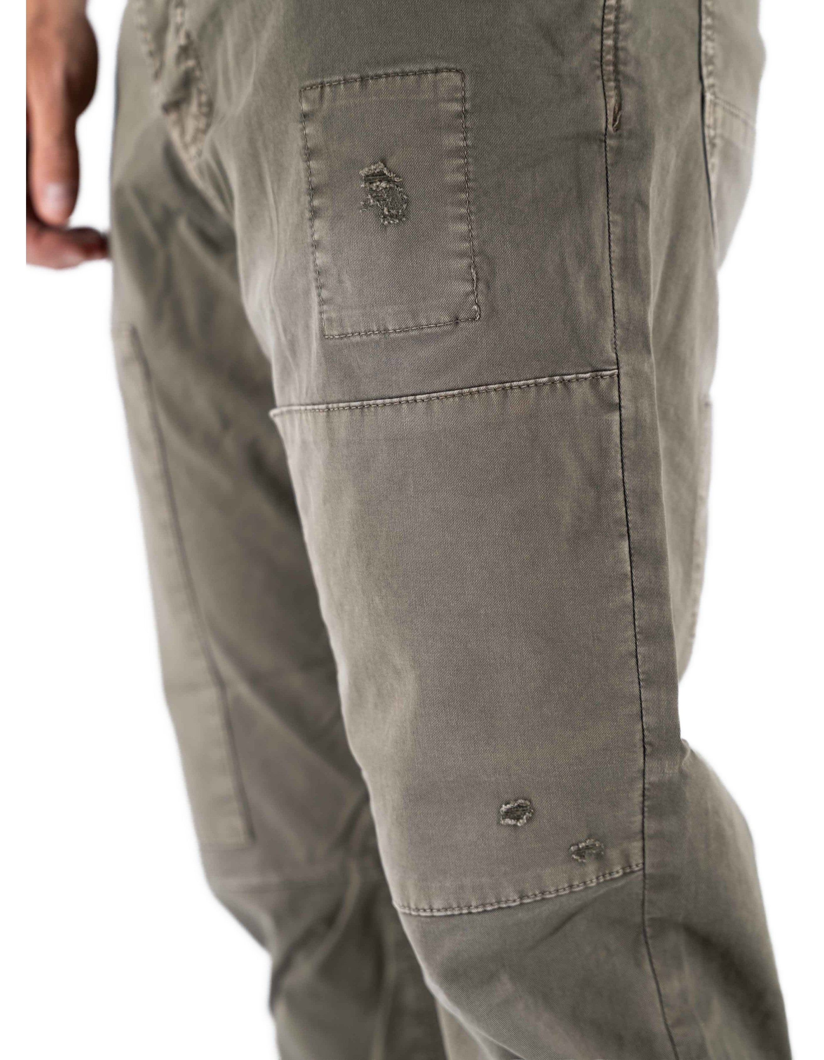 Devid Label Belfast - Pantalone Carpenter - Vintage – dettaglio prodotto 2 – Master SKU DL_CARPENTER_ESS1081_MILITARY
