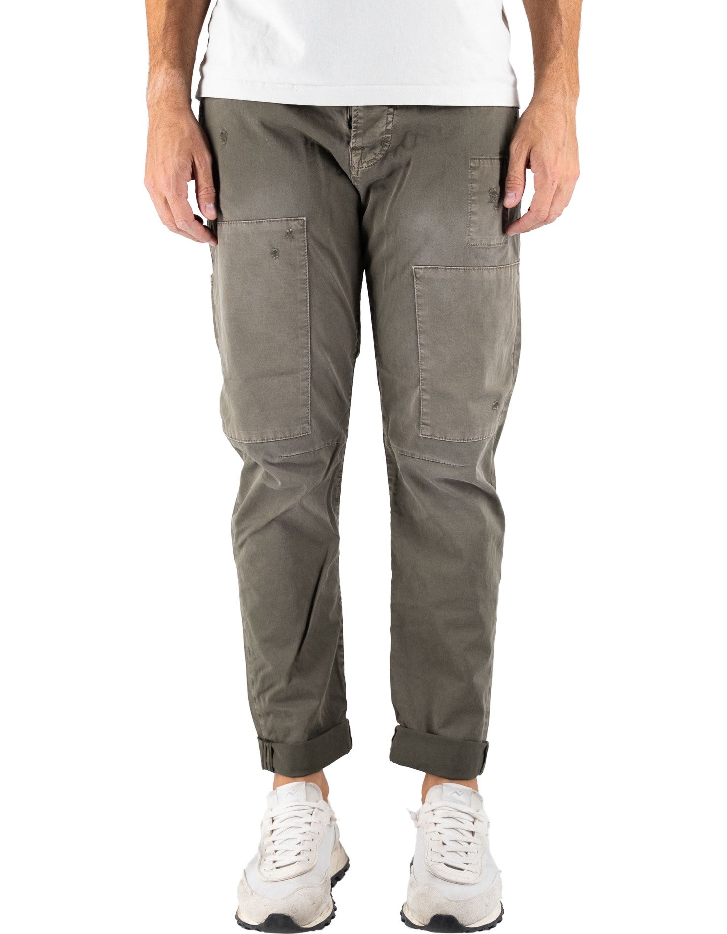 Devid Label Belfast - Pantalone Carpenter - Vintage – dettaglio prodotto 3 – Master SKU DL_CARPENTER_ESS1081_MILITARY