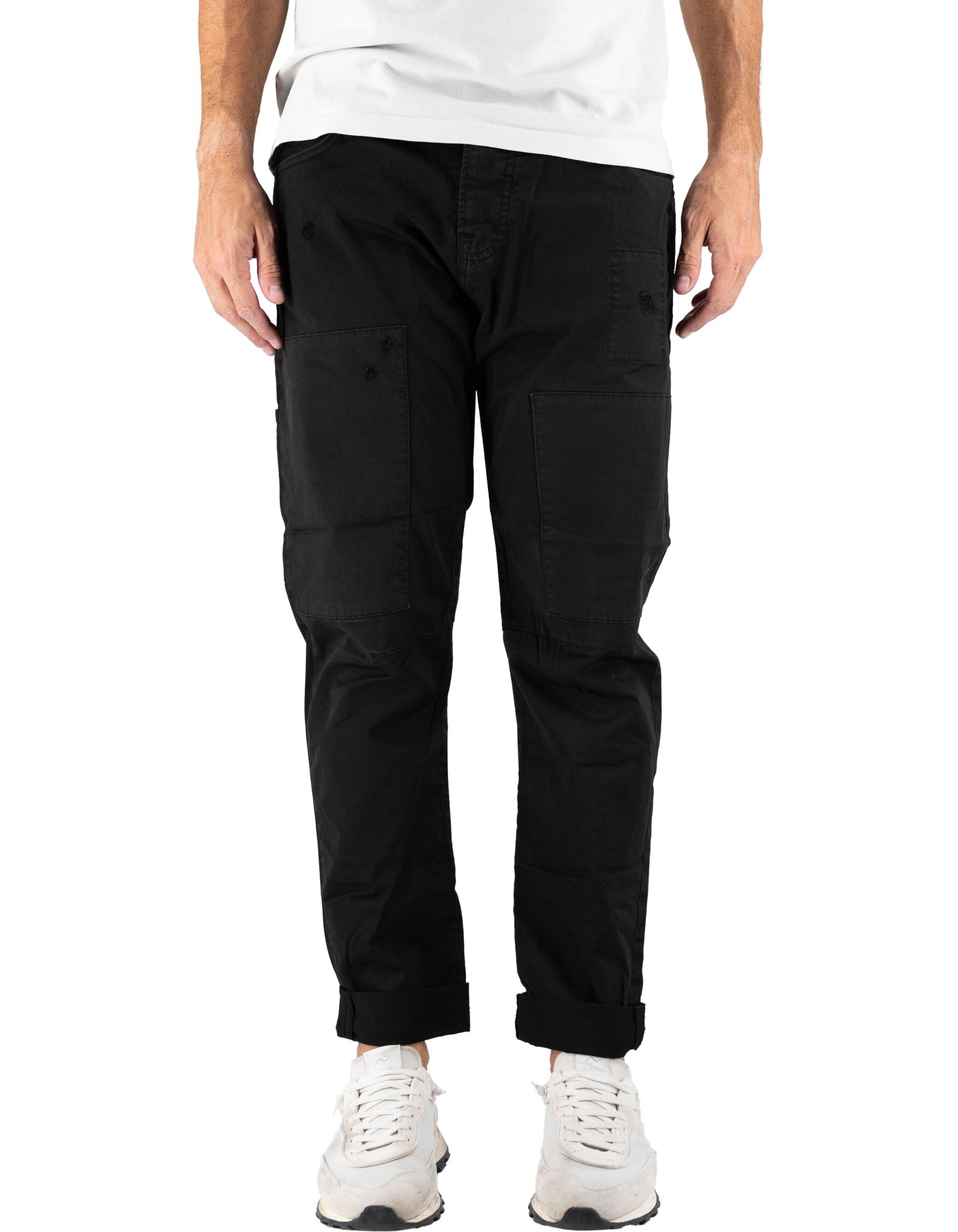 Devid Label Belfast - Pantalone Carpenter - Vintage, Nero – dettaglio prodotto 3 – Master SKU DL_CARPENTER_ESS1081_NERO