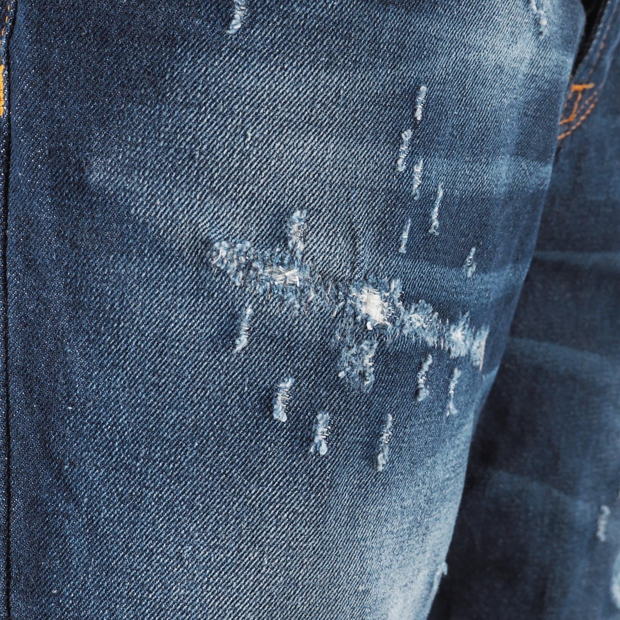 Devid Label Biarritz - Bermuda in Denim - Medium Wash, Blue – dettaglio prodotto 2 – Master SKU DL_DAV J 13010