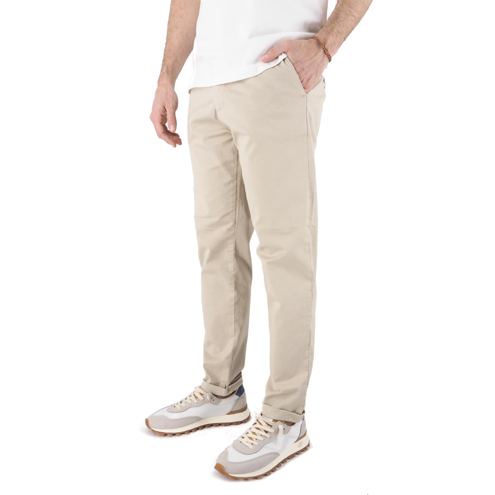 Devid Label Brighton - Pantalone Chino - Capri – dettaglio prodotto 5 – Master SKU DL_CHINO ESS1030 CALCE