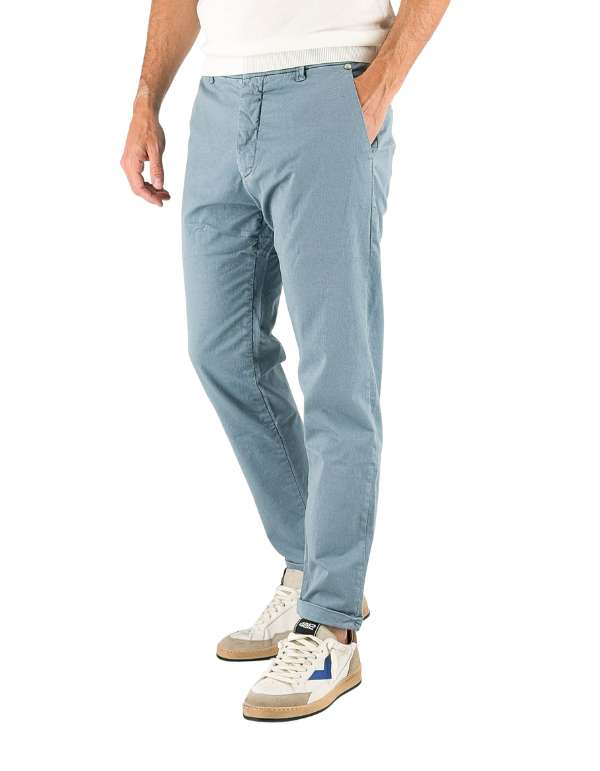 Devid Label Brighton - Pantalone Chino - Capri – vista principale – Master SKU DL_CHINO ESS1030 CDZ