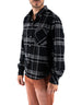 Devid Label Bristol - Camicia a Quadri - Button Down, Nero – vista principale – Master SKU DL_DL-327_NERO