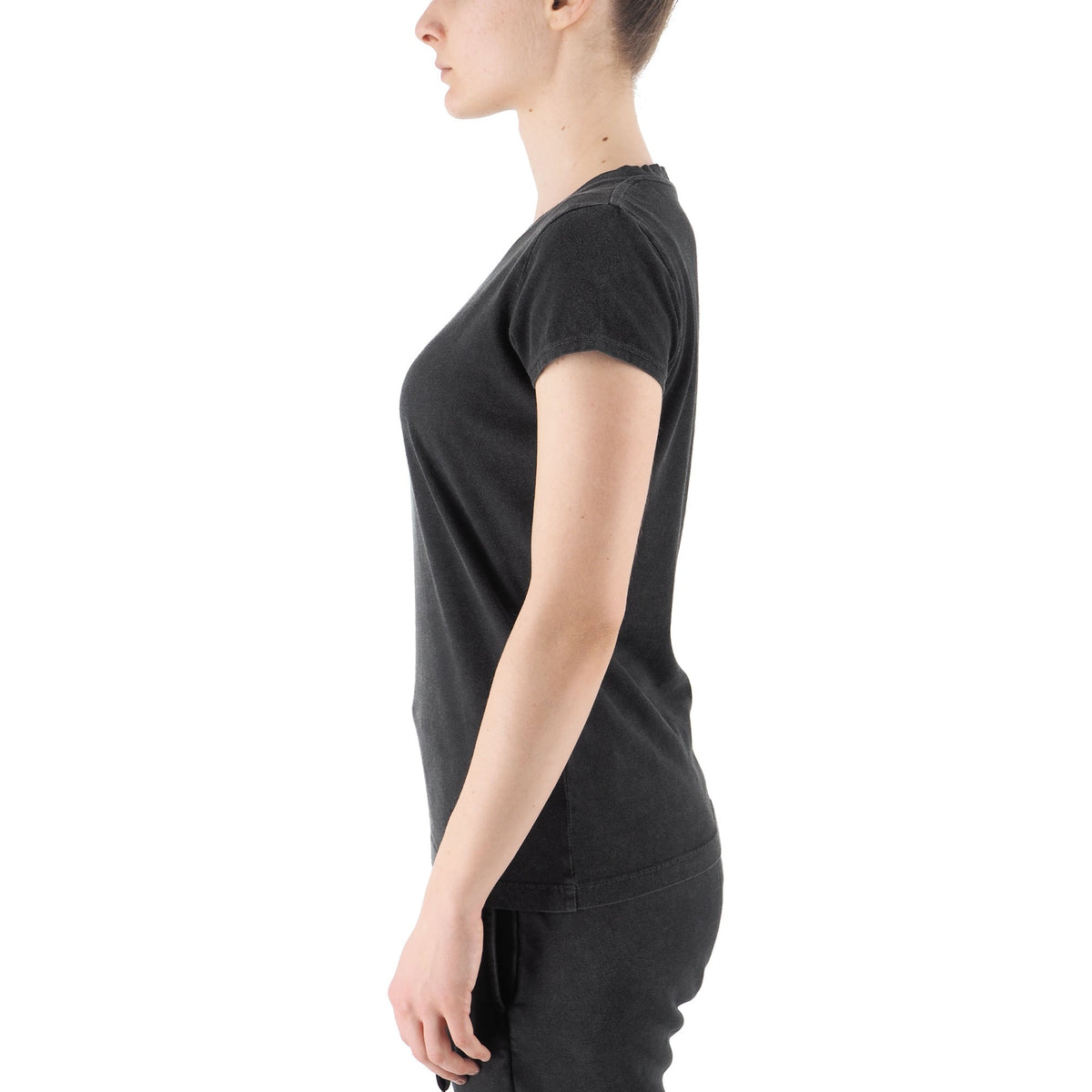Devid Label Calais - T-shirt - Essential, Nero – dettaglio prodotto 6 – Master SKU DL_CALAIS NERO