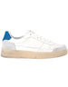 Devid Label Como - Sneaker in Nappa e Camoscio - Premium, Bianco – vista principale – Master SKU DL_DLS BLU ROYAL