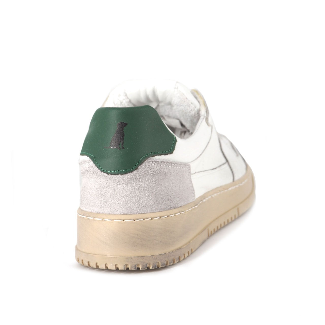 Devid Label Como - Sneaker in Nappa e Camoscio - Premium, Bianco – dettaglio prodotto 4 – Master SKU DL_DLS RIPOR VERDE