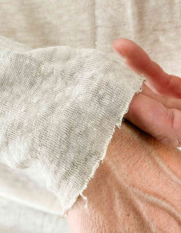 Devid Label Cordoba - Serafino in Puro Lino - Premium, Beige – dettaglio prodotto 2 – Master SKU DL_CORDOBA BEIGE