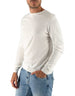 Devid Label Corniglia - Maglia Girocollo Manica Lunga - Cotone Premium, Panna – vista principale – Master SKU DL_CORNIGLIA MT25122 PANNA